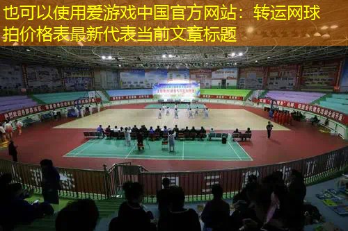 转运网球拍价格表最新 转运网球拍价格表最新