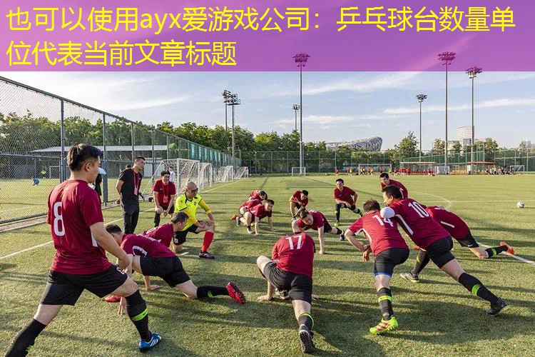 乒乓球台数量单位 乒乓球台数量单位